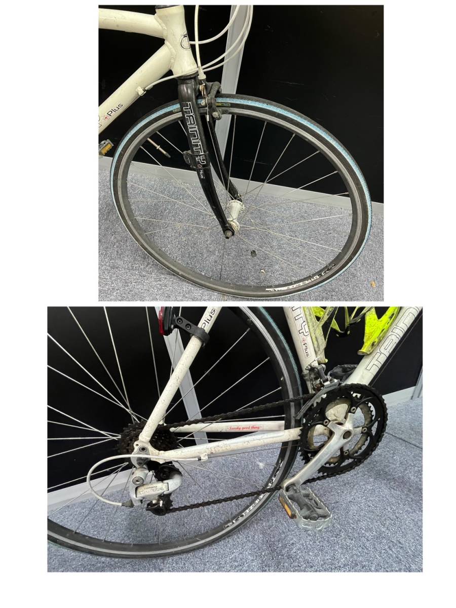 静A016906(022)-3/TY0【静岡】自転車　ジャンク品　パーツ取り　部品取りとして　TRINITY　+Plus　トリニティ_画像7