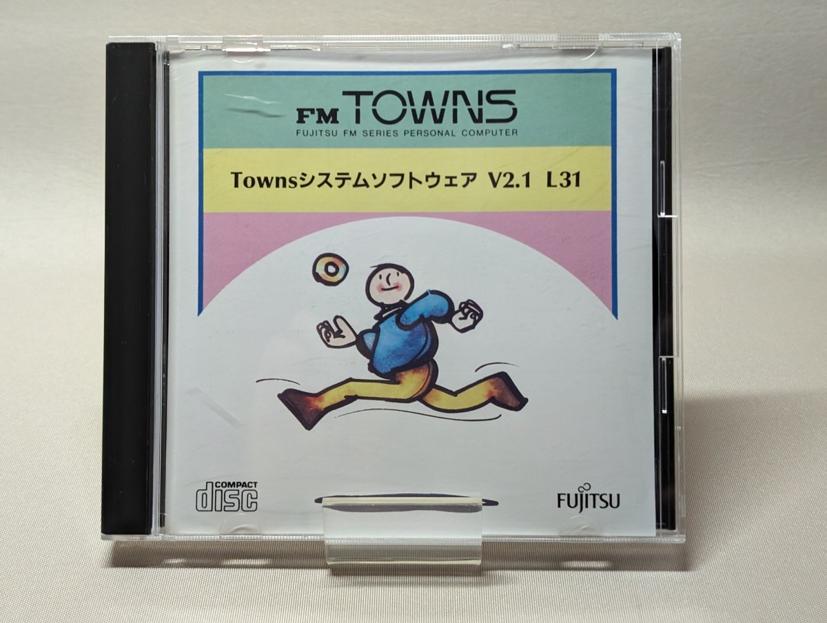  used FM TOWNS Towns system software V2.1 L31 FUJITSU Fujitsu CD-ROM