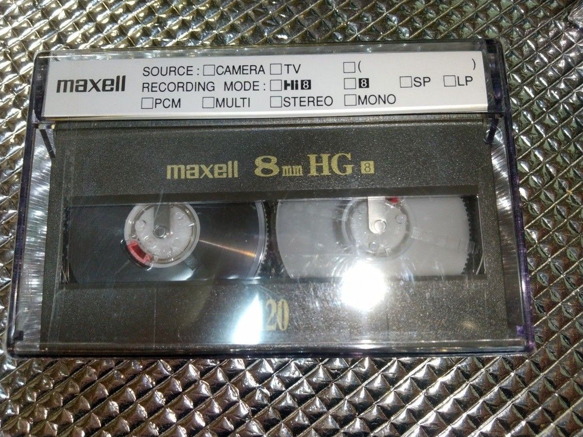 未使用　8mmビデオテープ　8本 maxell