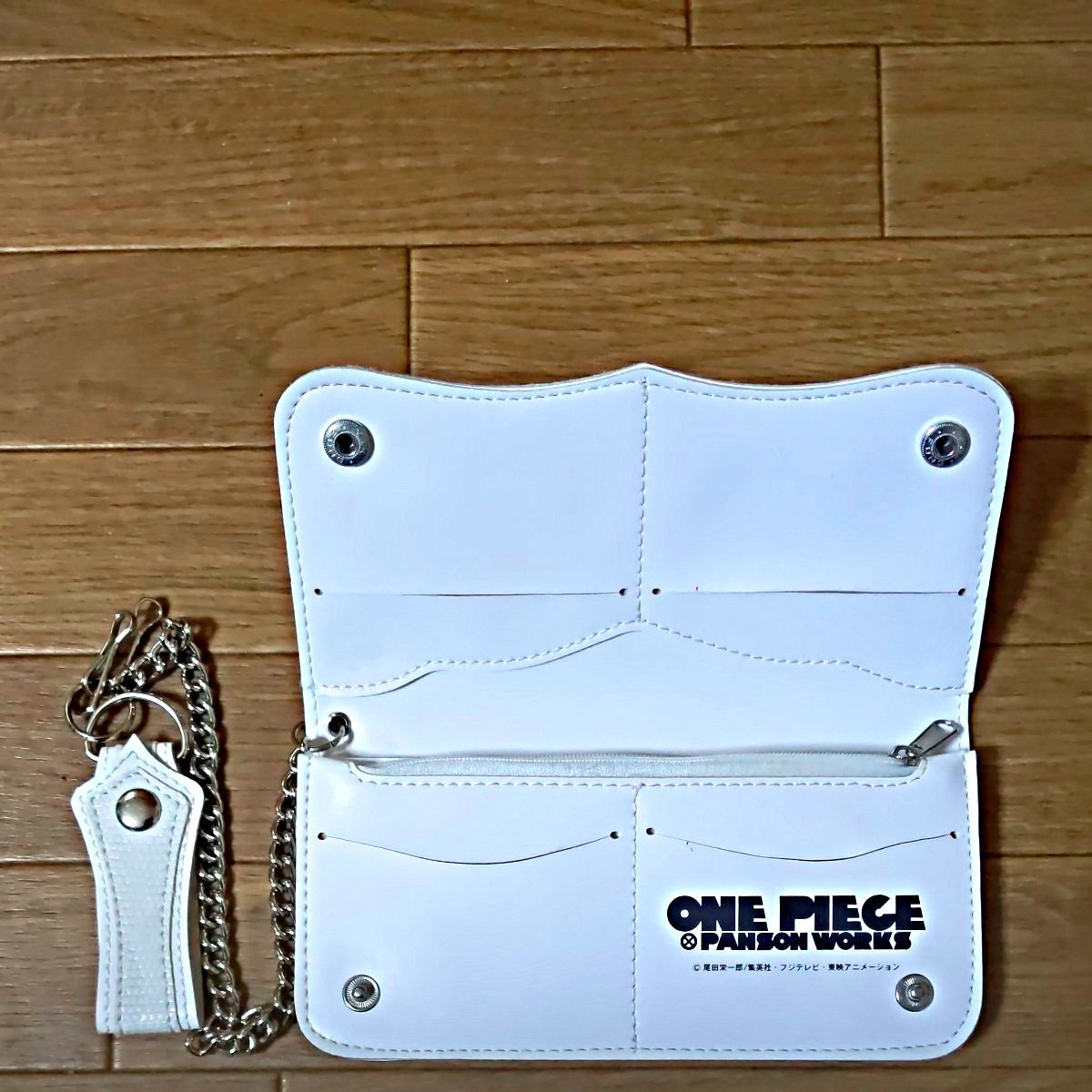 ☆ONE PIECE☆ チョッパー ジョリー・ロジャー ミニ財布 ワンピース チョッパー ウォレット 長財布 チェーン付き