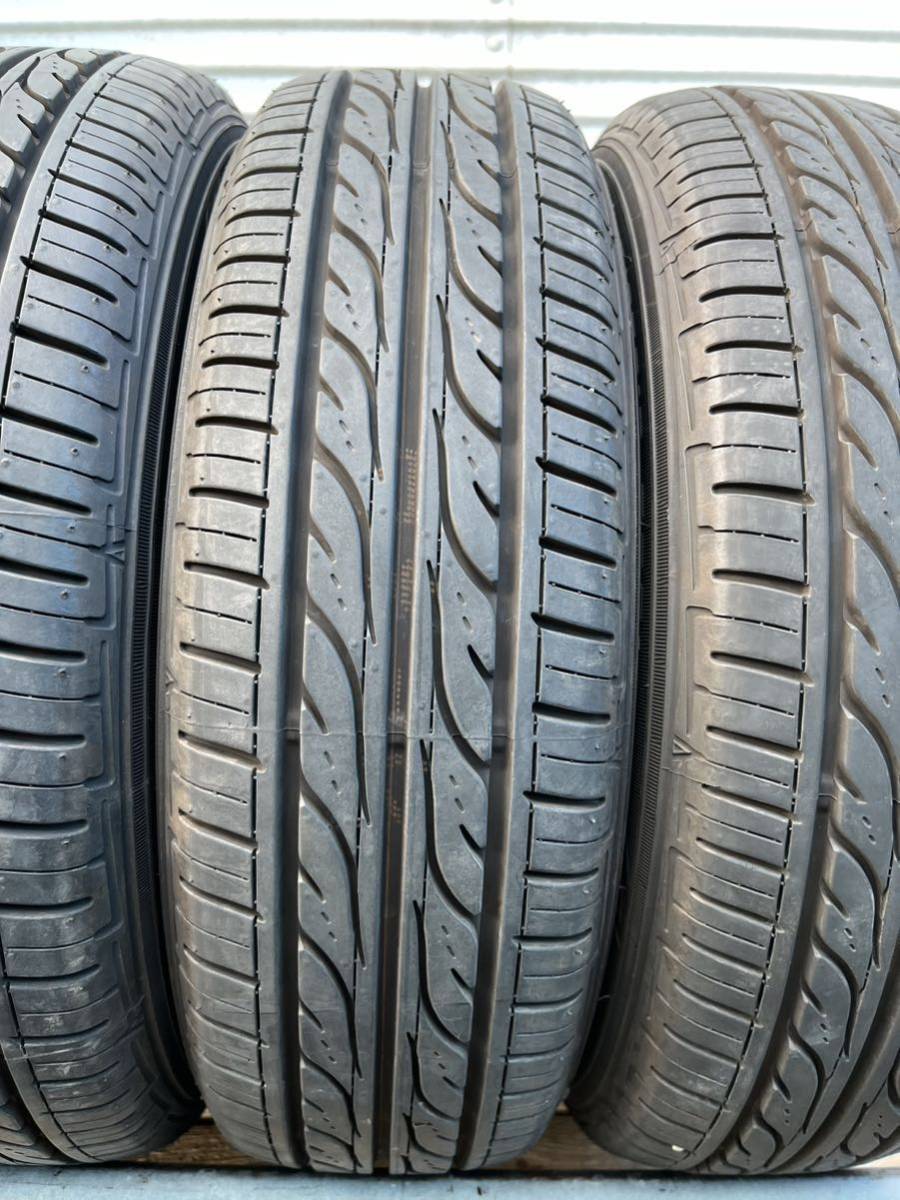 バリ山 155/65R13 2021年製 DUNLOP EC202 夏タイヤ 4本 セット_画像4