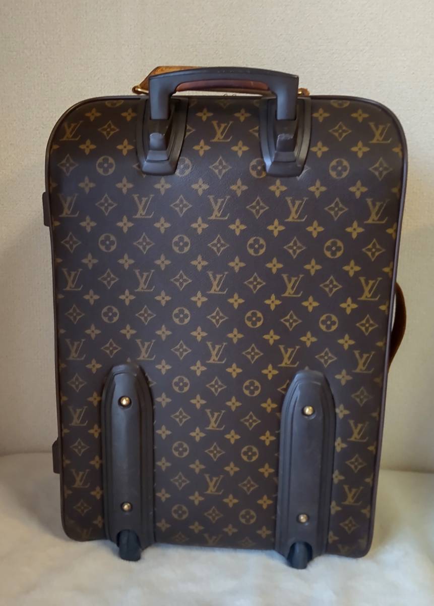 1円☆極美品☆【LOUIS VUITTON】ルイ・ヴィトン ベガス55　キャリーバッグ　2輪　キャリーケース☆ゴールド金具☆モノグラム☆M23294 _画像9