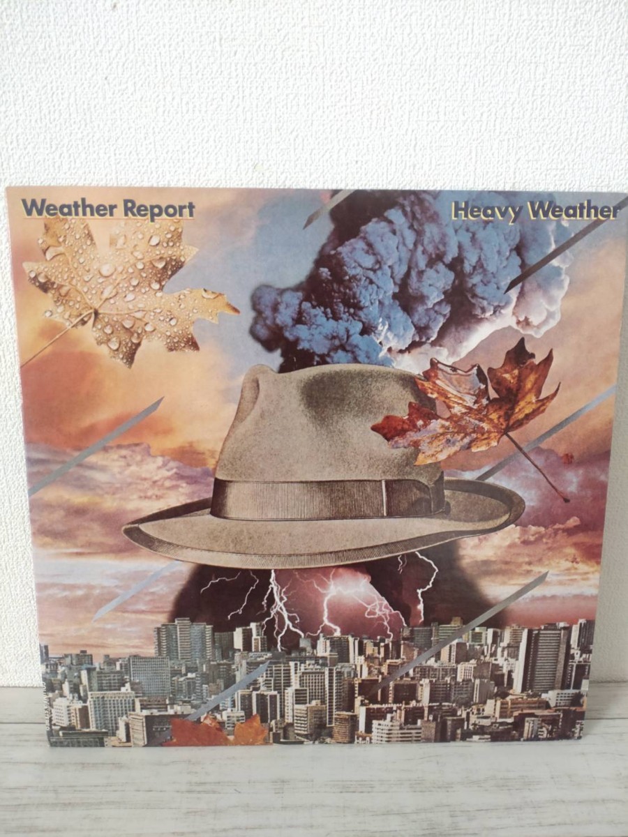 US盤LP◆米 WEATHER REPORT/HEAVY WEATHER/CBS PC34418 LP の画像1