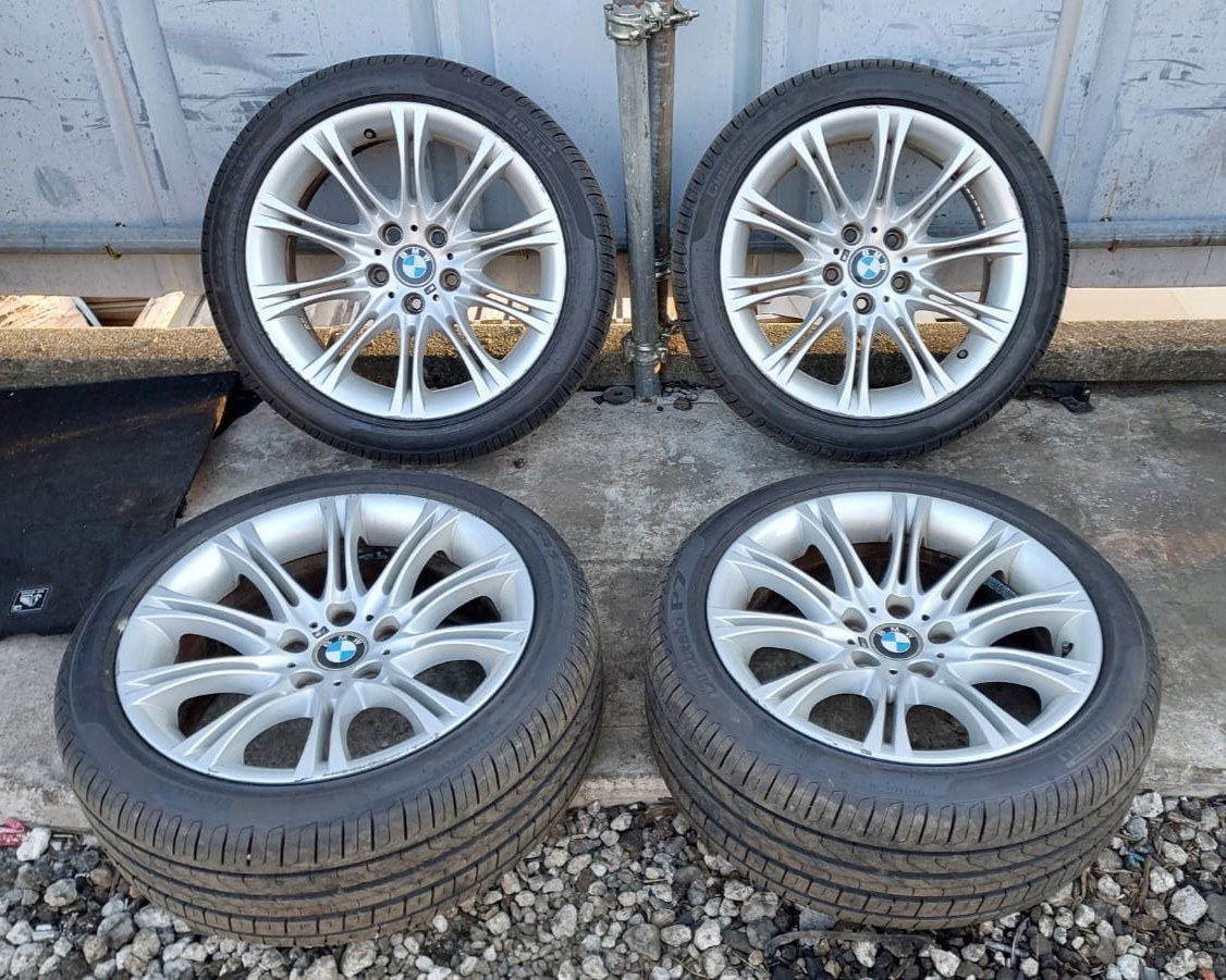 BMW 5シリーズ E60 E61 純正 Mスポーツ (BBS RD 325) 18インチ　ホイール & ピレリ 2023年 タイヤ 245/40R18 4本 セットPCD5x1208Jx18_画像1