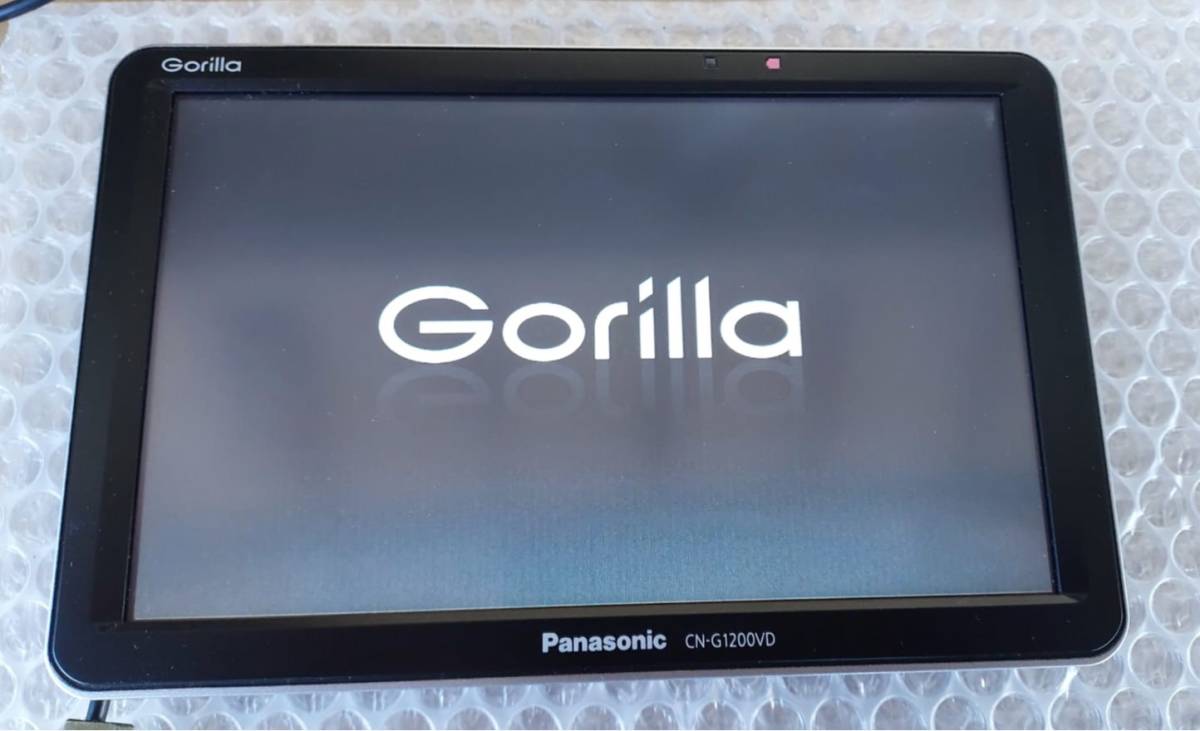 パナソニック ゴリラ Panasonic Gorilla ポータブルナビ CN-G1200VD 地図データバージョン 2018 動作Ok_画像1