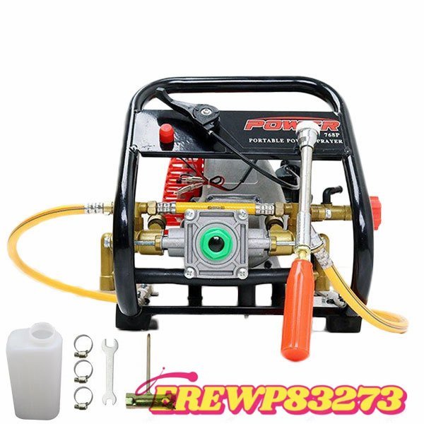  sale 1 high power . water type engine sprayer displacement 26cc small size * light weight maximum pressure 3.0Mpa tanker less / portable sprayer over water hose nozzle attached 