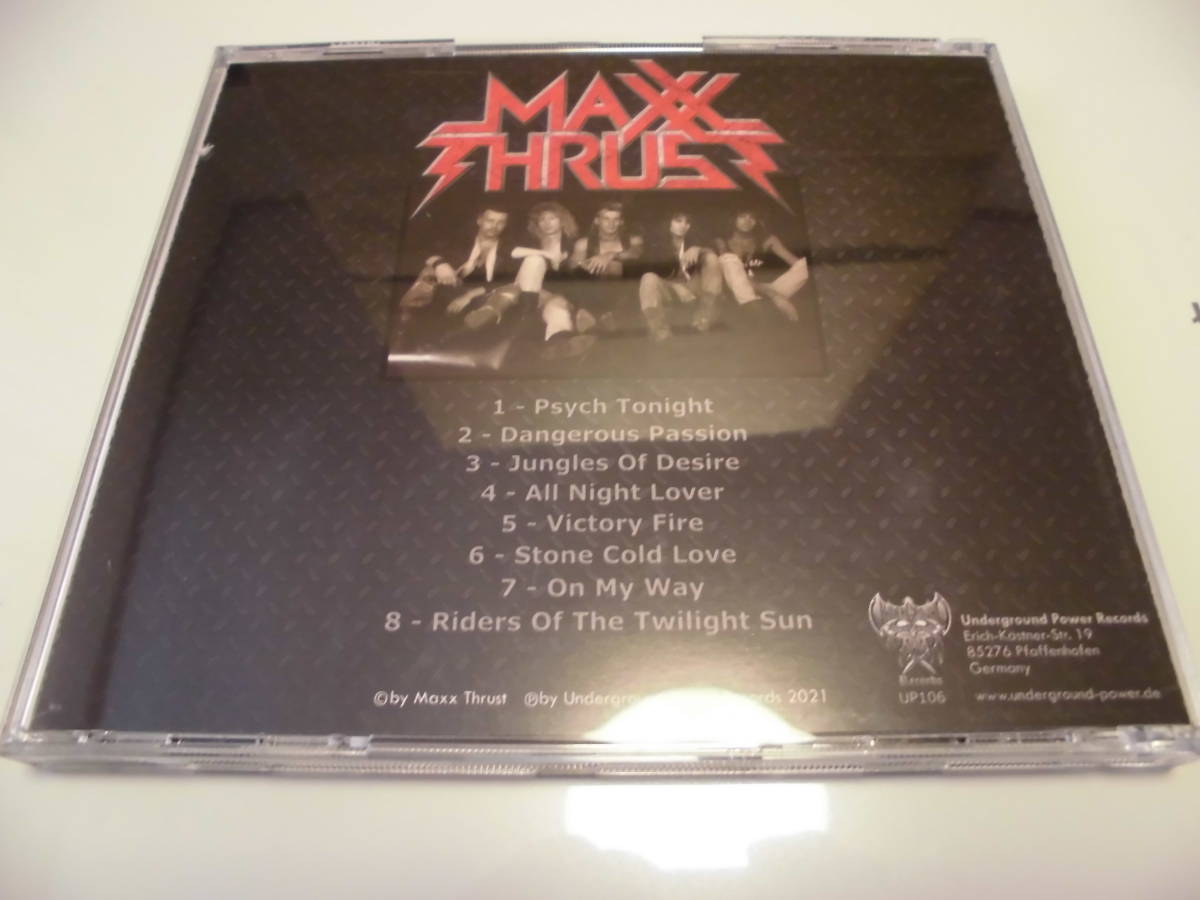 MAXX THRUST / Forged in Metal　’８０sアメリカ産クラシック正統派ヘヴィメタル、貴重レコーディング音源コンピ作！_画像2