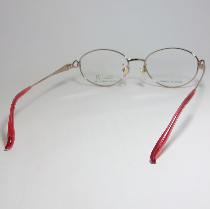 Slen D　スレンディー 日本製 眼鏡 メガネ フレーム SD629-2-49 度付可 ピンクゴールド_画像4