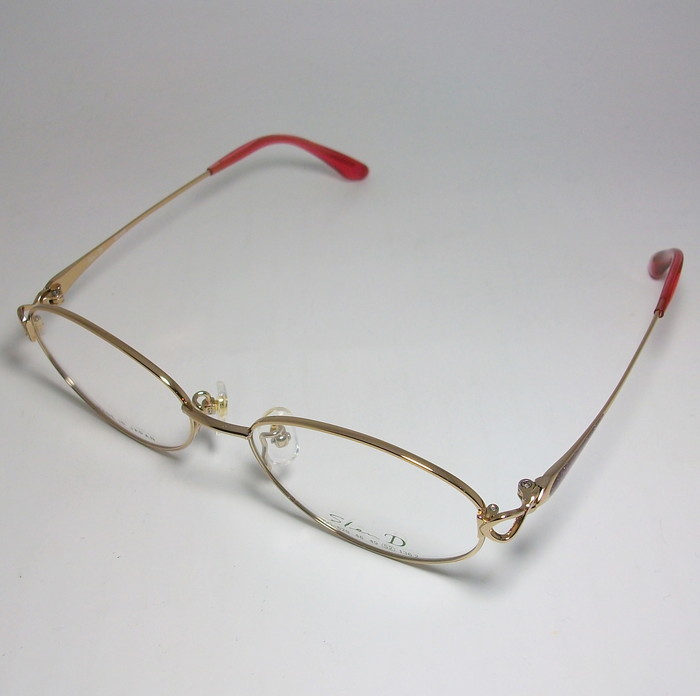 Slen D　スレンディー 日本製 眼鏡 メガネ フレーム SD732-11-52 度付可 ゴールド_画像3