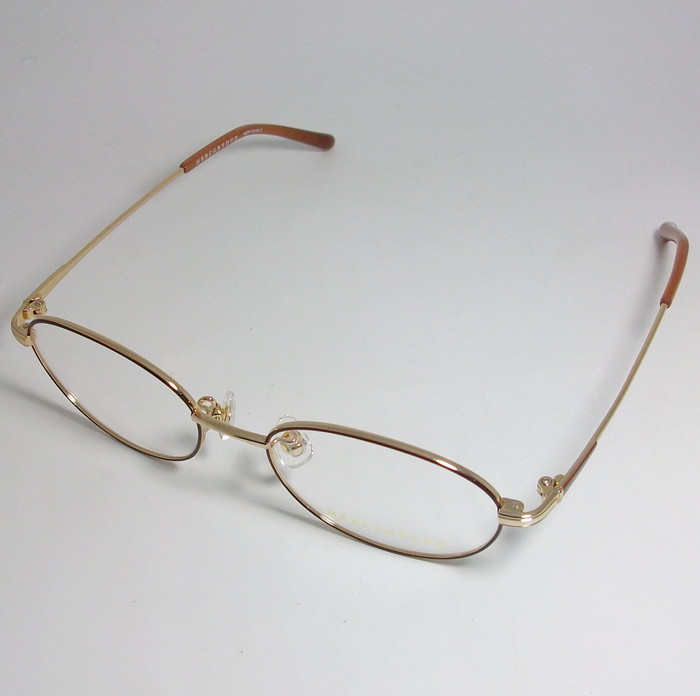 MERCURYDUO マーキュリーデュオ　レディース クラシック 眼鏡 メガネ フレーム MDF6048-3 サイズ50 度付可 ブラウン　ゴールド_画像3