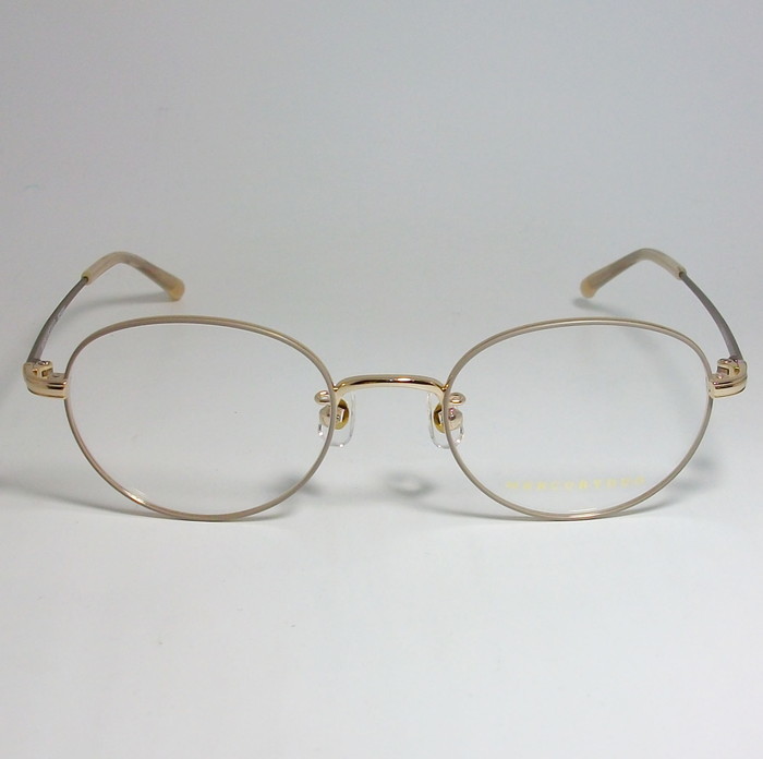 MERCURYDUO マーキュリーデュオ　レディース クラシック 眼鏡 メガネ フレーム MDF6050-1 サイズ49 度付可 マットグレージュ　ブロンズ_画像2