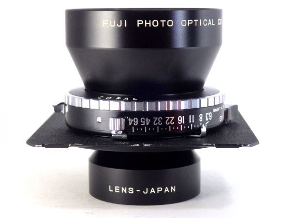 送料無料!! Fujifilm Fujinon W 250mm f/6.3 富士 フジフィルム 大判 レンズ 美品 完動 不具合なし Copal シャッター カメラ Camera Lens_画像7