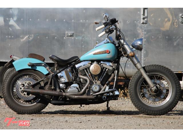 * custom Harley :92 год evo : Softail широкий g ride : техосмотр "shaken" R7/3 месяц до *