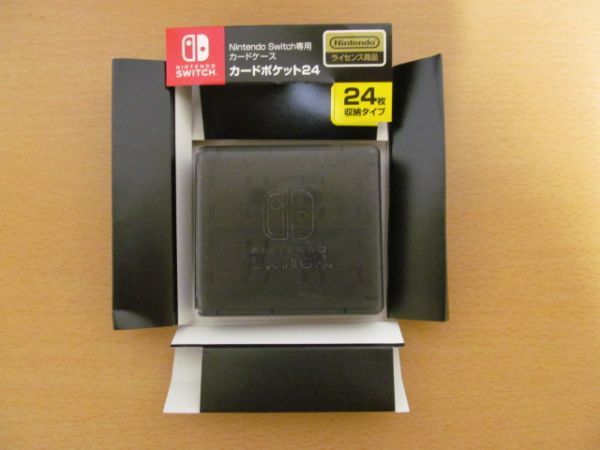 (47679) Nintendo Switch専用　カードケース　カードポケット24　USED_写真参照下さい。