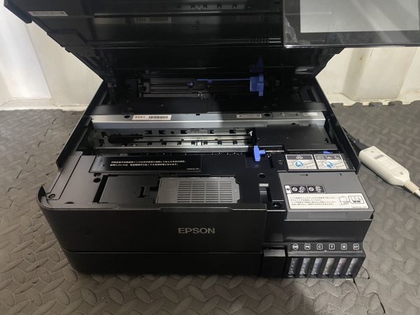 エプソン EW-M873T インクジェット複合機 エコタンク搭載モデル A4対応 EPSON 事務 電源コード付 在宅 副業 請求書 コピー ブラック_画像5