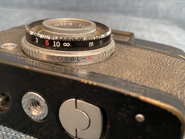 OLYMPUS-PEN W オリンパス ペン コンパクト カメラ フィルムカメラ E.Zuiko-W 1:2.8 25mm ブラック 希少 C15_画像10