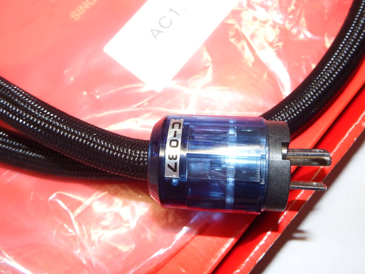 ★ACOUSTIC REVIVE SINGLE CORE CABLE AC1.5F　電源ケーブル★_画像3