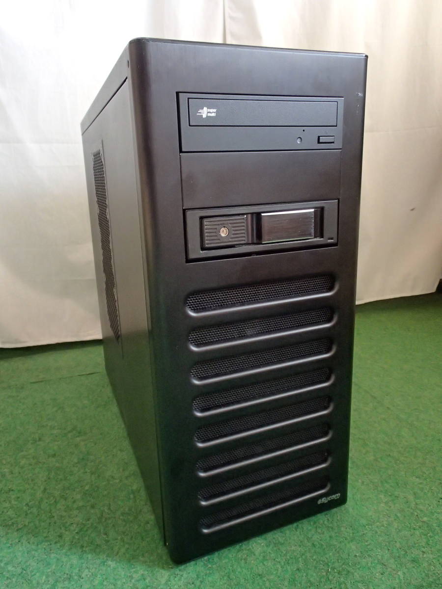 中古☆自作パソコン☆@Sycomケース☆GIGABYTE☆P55-GD55マザーボード☆Core i7☆４GB☆ジャンク品_画像1