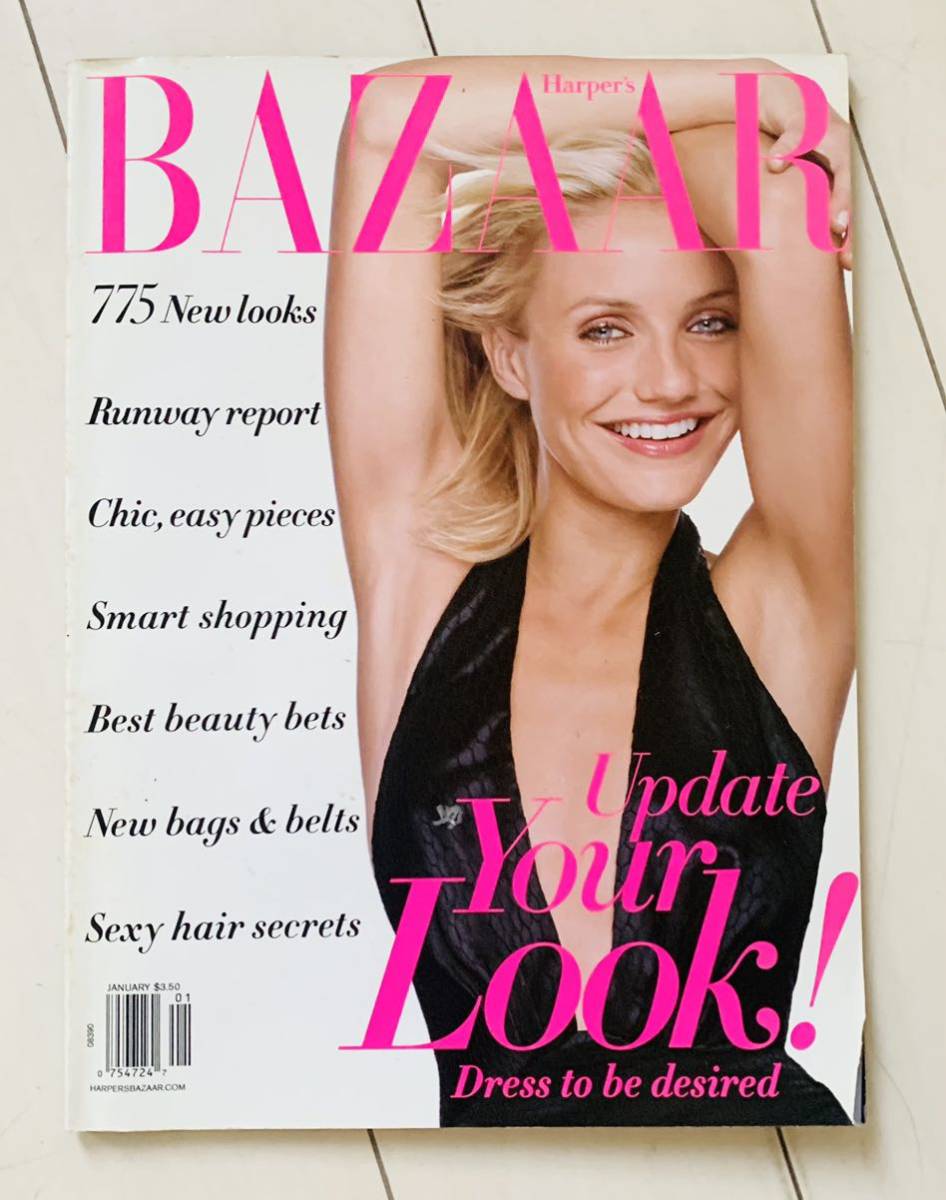 Harper's BAZAAR January 2002/Cameron Diaz_画像1