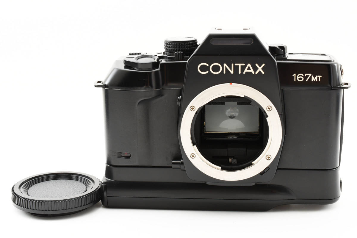 CONTAX 167MT ブラックボディ バッテリーホルダー P-5付属 一眼レフカメラ フィルムカメラ コンタックス 2054436