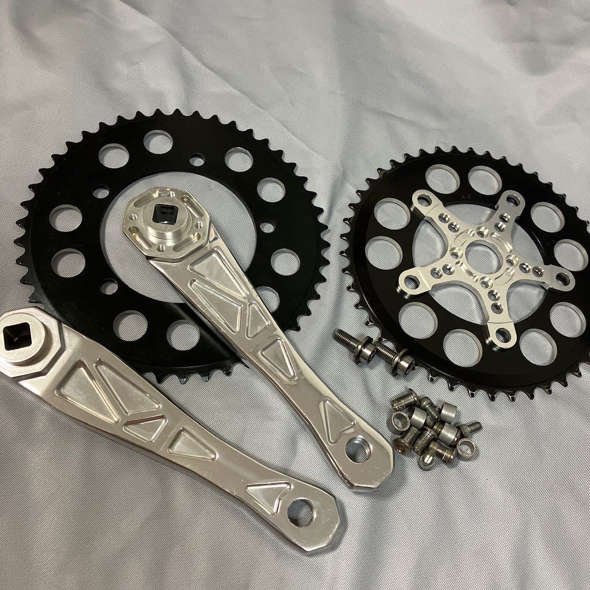 送込 AC Adventure Components クランク× チェーンリング セット 送込 AC Adventure Components クランク× チェーンリング セット