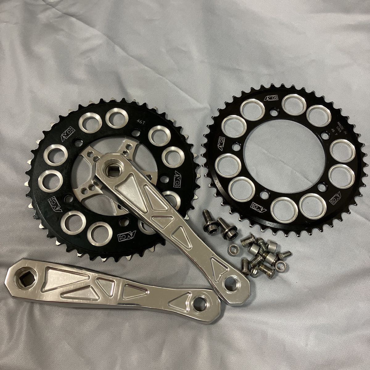送込 AC Adventure Components クランク× チェーンリング セット 送込 AC Adventure Components クランク× チェーンリング セット