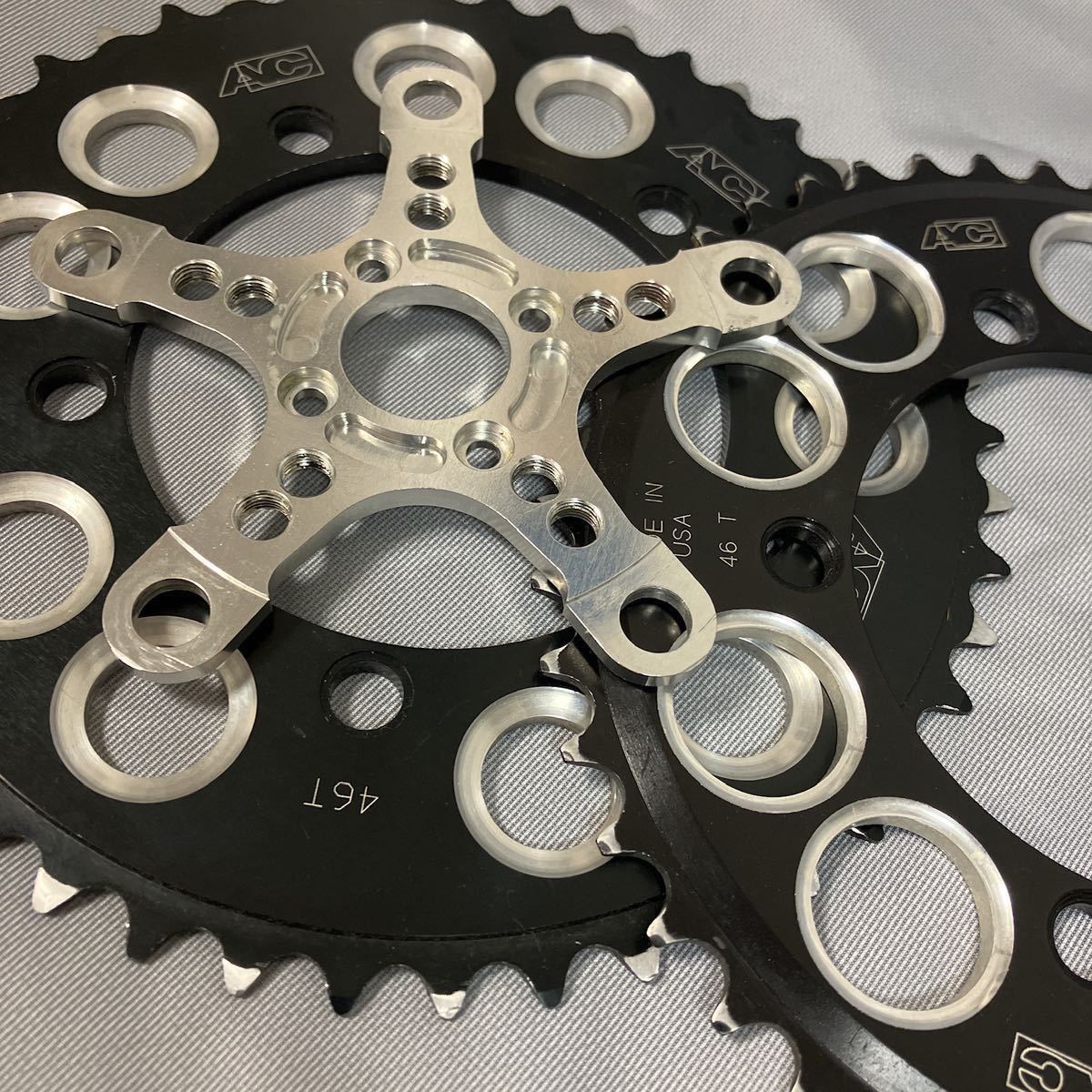 送込 AC Adventure Components クランク× チェーンリング セット 送込 AC Adventure Components クランク× チェーンリング セット