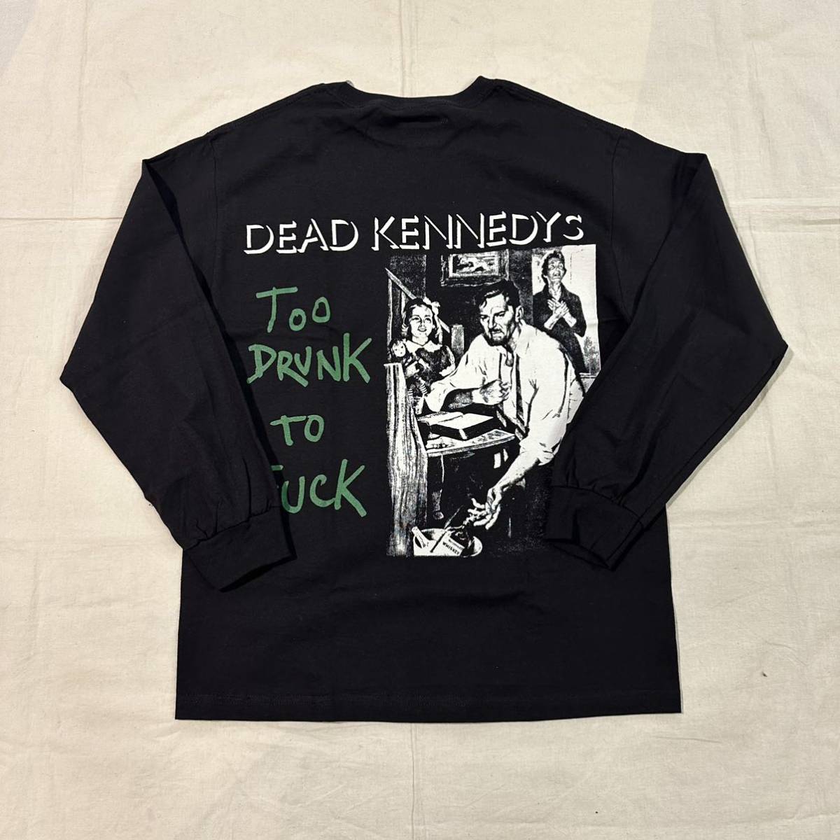 23AW 新品 WACKO MARIA ワコマリア DEAD KENNEDYS / CREW NECK LONG SLEEVE T-SHIRT 長袖Tシャツ XL_画像3