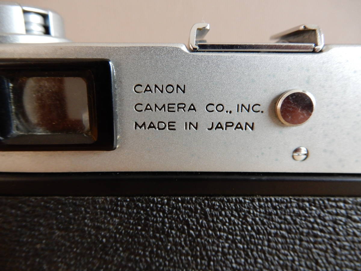 フィルムカメラ　Canon　昭和レトロ　ケース付き_画像4