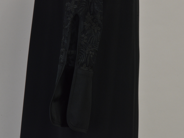 マメクロゴウチ Mame Kurogouchi ドレス/ワンピース Floral Lace Sleeve Dress 2サイズ MM23PS-DR735 黒 レディース j_p F-L7709_画像5