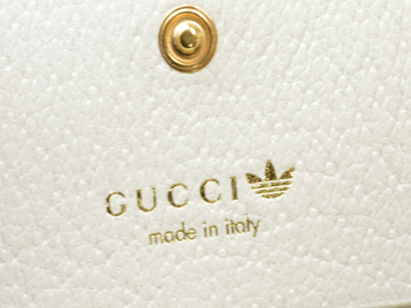 グッチ GUCCI×adidas ホースビット レザー コンパクトウォレット グッチ GUCCI×adidas ホースビット レザー コンパクトウォレット