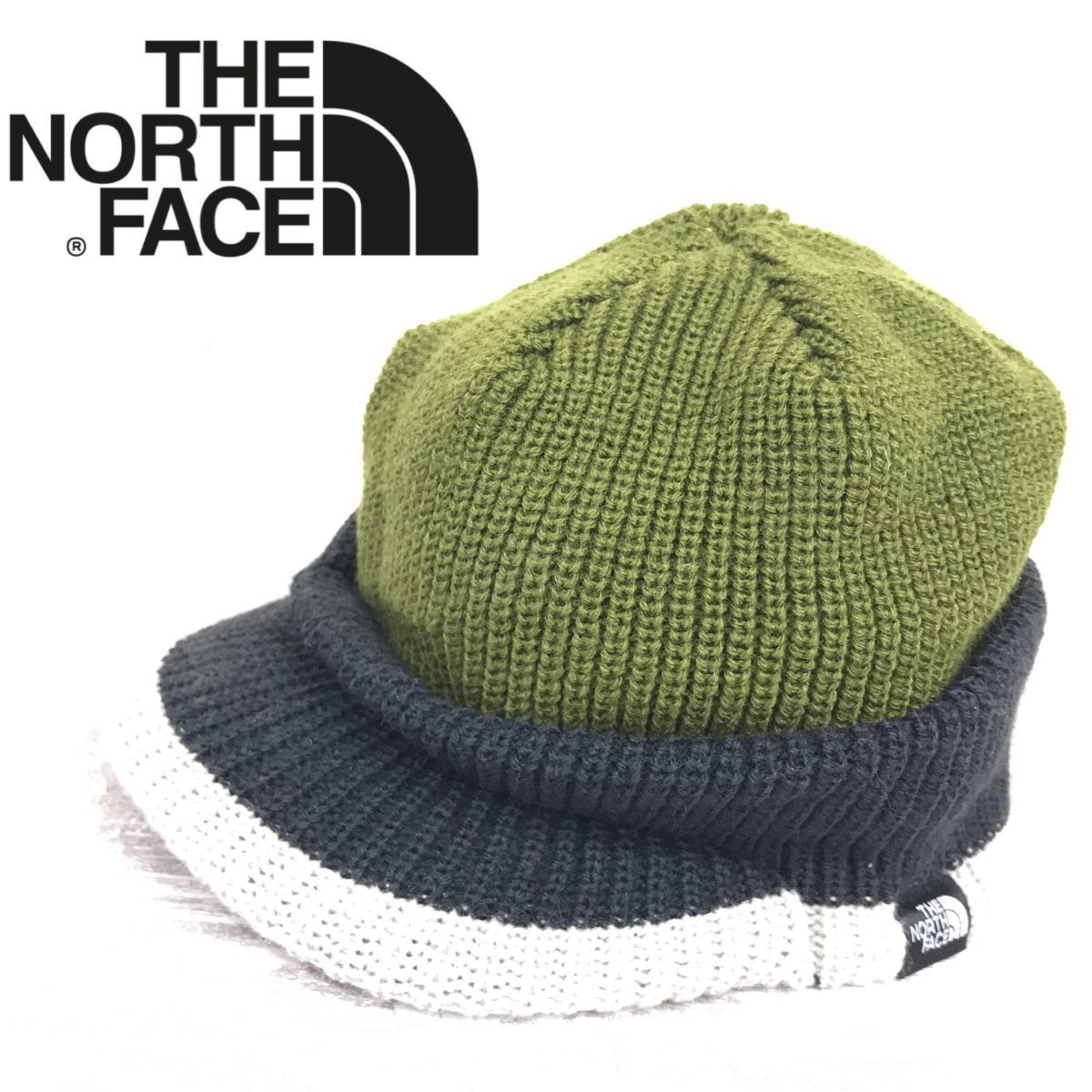 I1606-R◆THE NORTH FACE ザノースフェイス ニットワークキャップ◆サイズFREE メンズ レディース キッズ 秋冬 アウトドア スノボ スキー_画像1