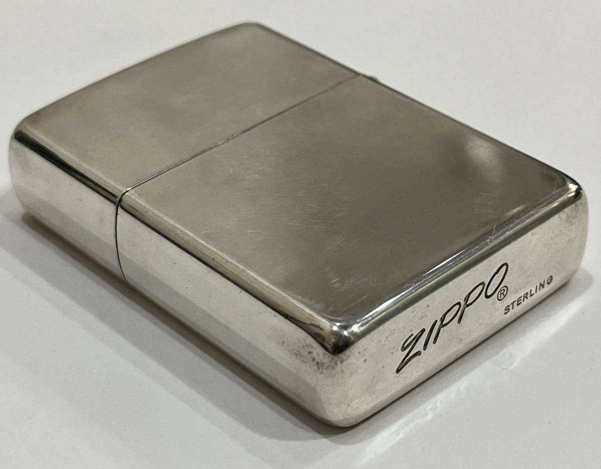 1円〜■希少/レア■ZIPPO ジッポー STERLING SILVER スターリング シルバー SV925 プレーン 無地_画像8