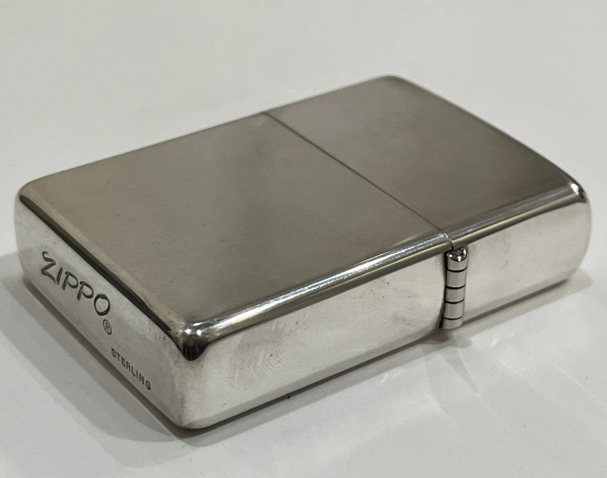 1円〜■希少/レア■ZIPPO ジッポー STERLING SILVER スターリング シルバー SV925 プレーン 無地_画像5