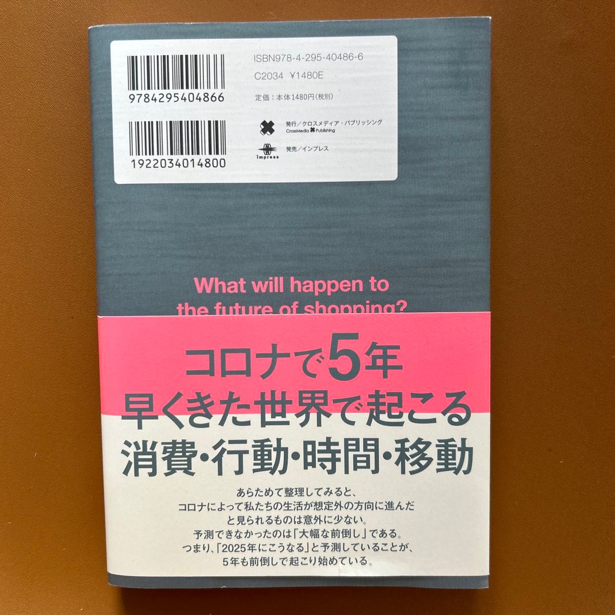 買い物ゼロ秒時代の未来地図　２０２５年、人は「買い物」をしなくなる〈生活者編〉　ショッピングテックの破壊と創造 望月智之／〔著〕