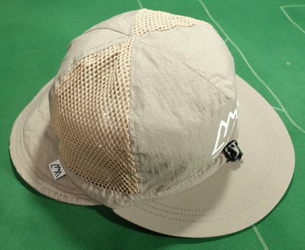 ^CMF COMFY OUTDOOR GARMENT rom and rear (before and after) 2 sheets .. mesh cap ALL TIME CAP beige one size beautiful goods!!!^
