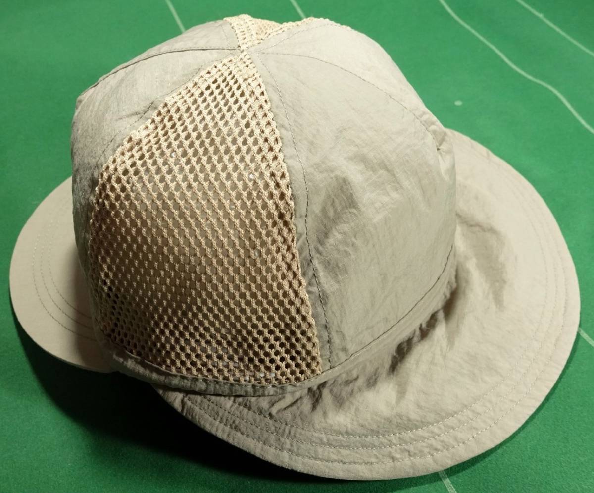 ^CMF COMFY OUTDOOR GARMENT rom and rear (before and after) 2 sheets .. mesh cap ALL TIME CAP beige one size beautiful goods!!!^