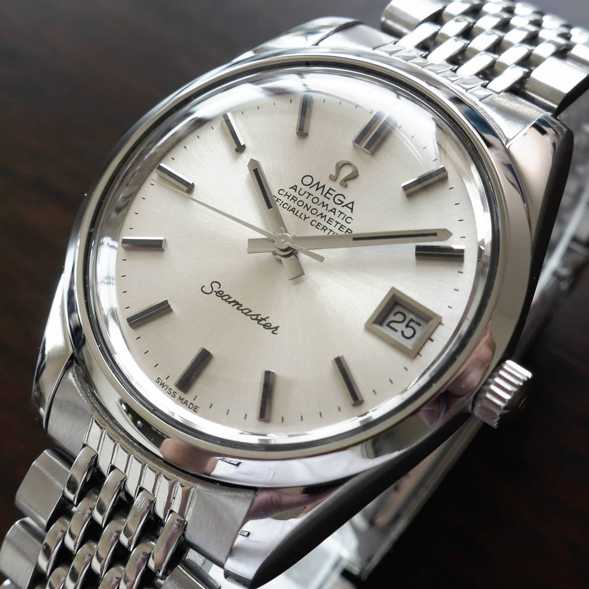 ★デッドS級!!■OMEGA Seamaster クロノメーター Cal,1011■168.0061SP■OH済!_画像2