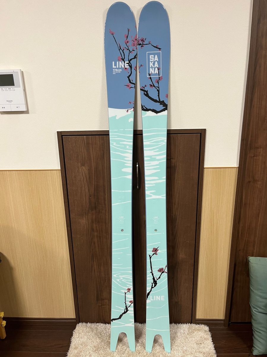 LINE ライン SAKANA スキー板 フリーライド 174cm サカナ 桜 LINE ライン SAKANA スキー板 フリーライド 174cm サカナ 桜
