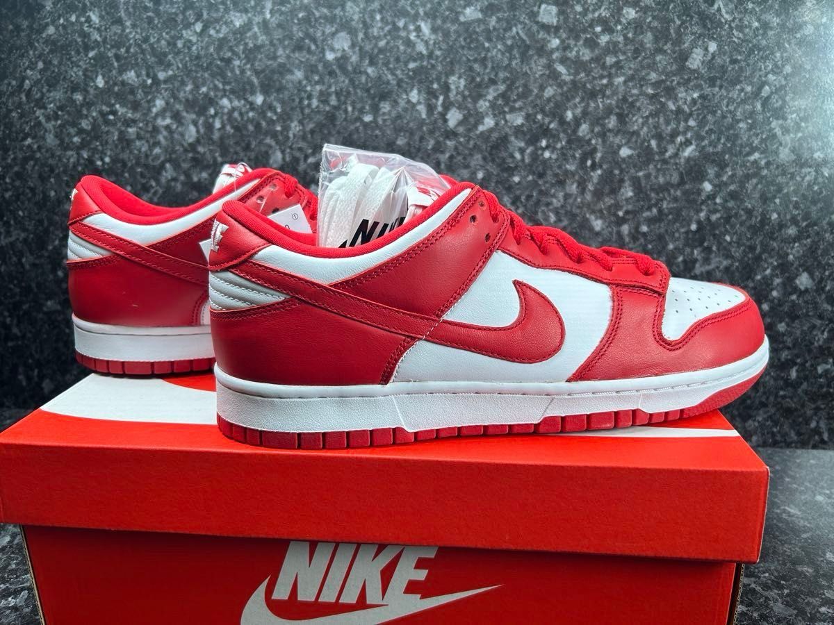 Nike Dunk Low SP "White and University Red"ナイキ ダンク ロー SP "新品未使用