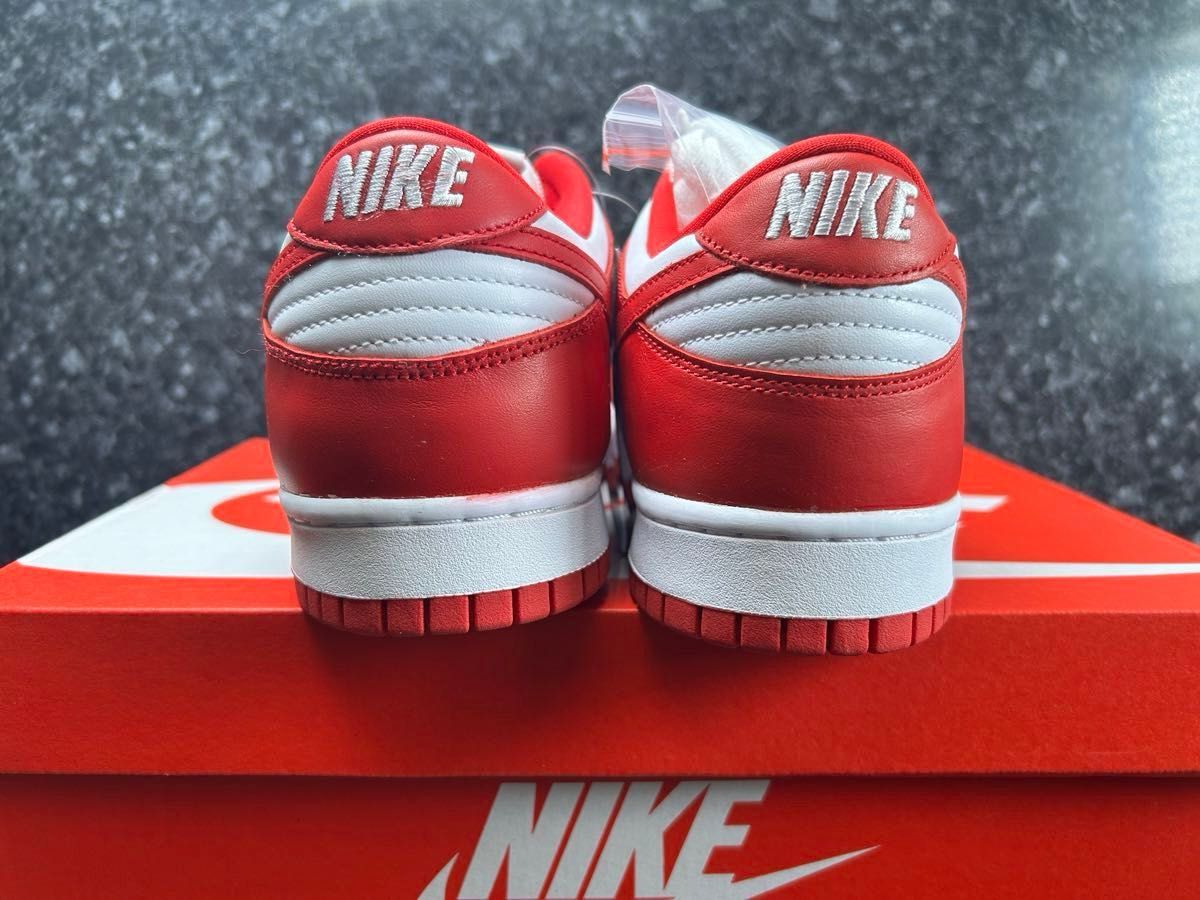 Nike Dunk Low SP "White and University Red"ナイキ ダンク ロー SP "新品未使用