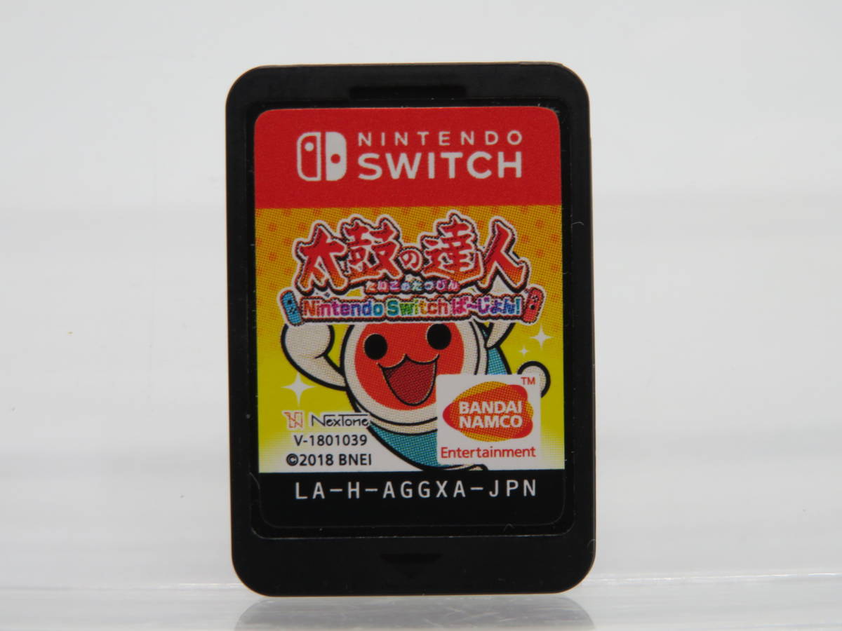 ニンテンドースイッチソフト　太鼓の達人　ニンテンドースイッチばーじょん！　中古品　東28－10A _画像1