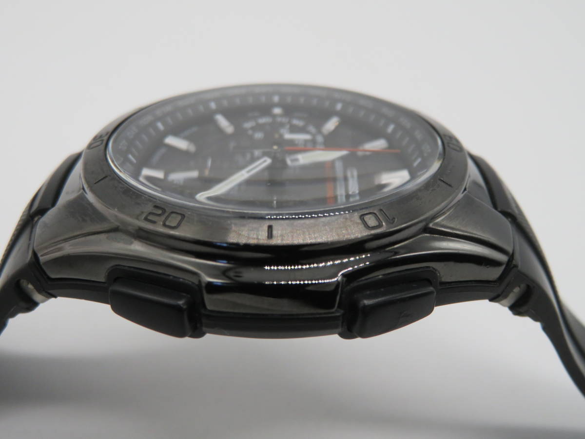 CASIO(カシオ）wave ceptor　タフソーラー　WVQ-M410　ブラックカラー　腕時計　中古品　X2ー4A　_画像8