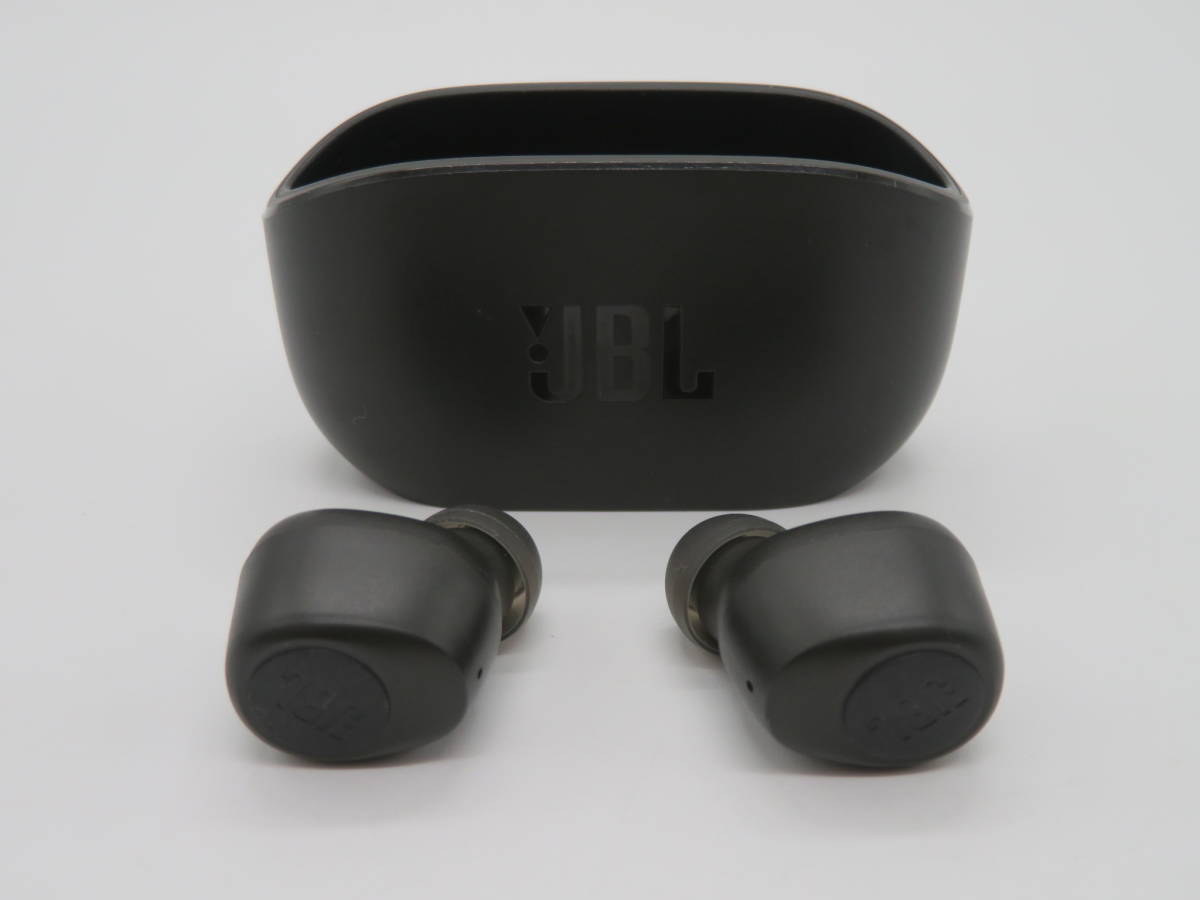 JBL(ジェービーエル)VIBE100TWS　イヤホン　ブラック　中古品　W1ー258A　_画像1