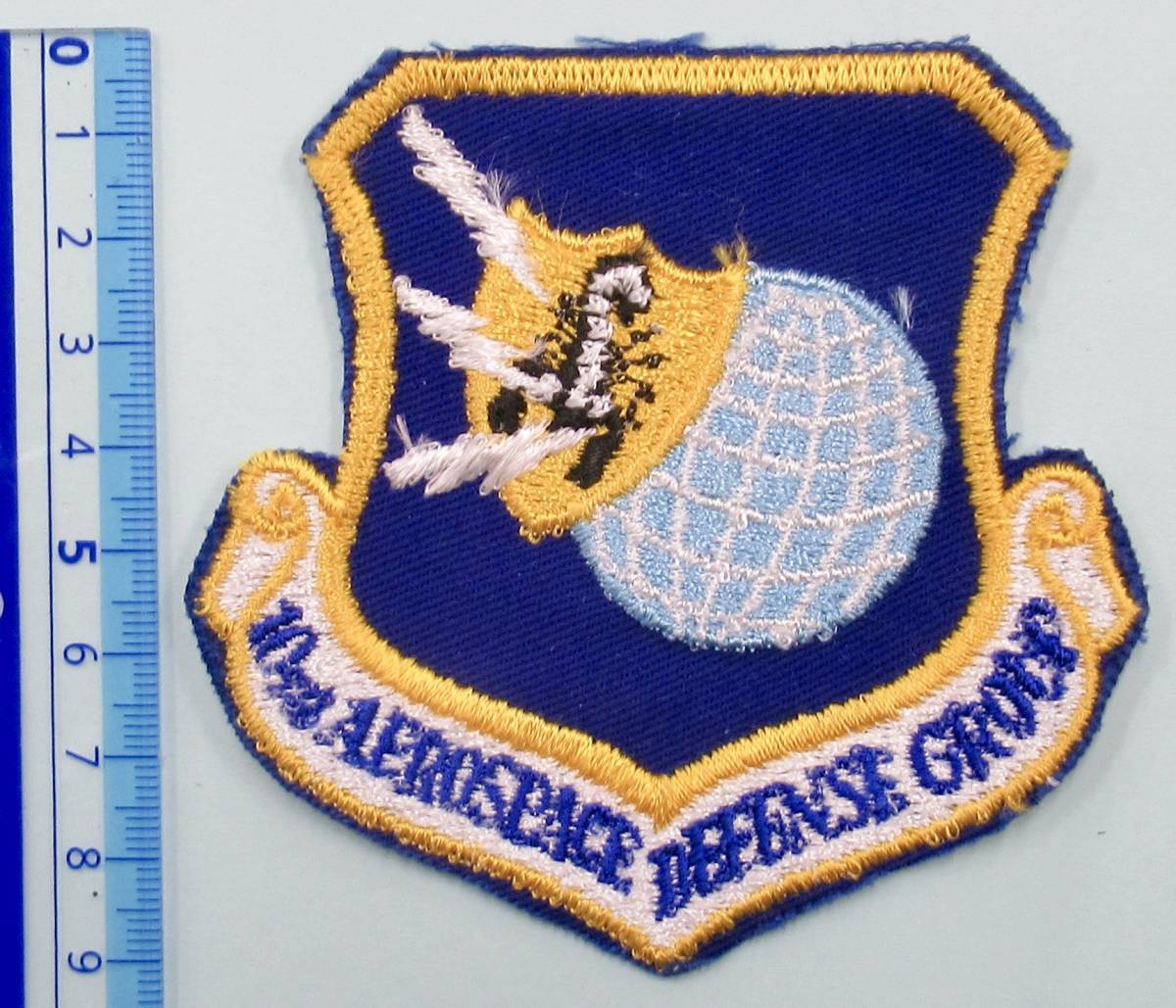 ・ 実物 60s USAF 10th Aerospace Defense Group. 米空軍 第10 航空宇宙防衛グループ_画像3