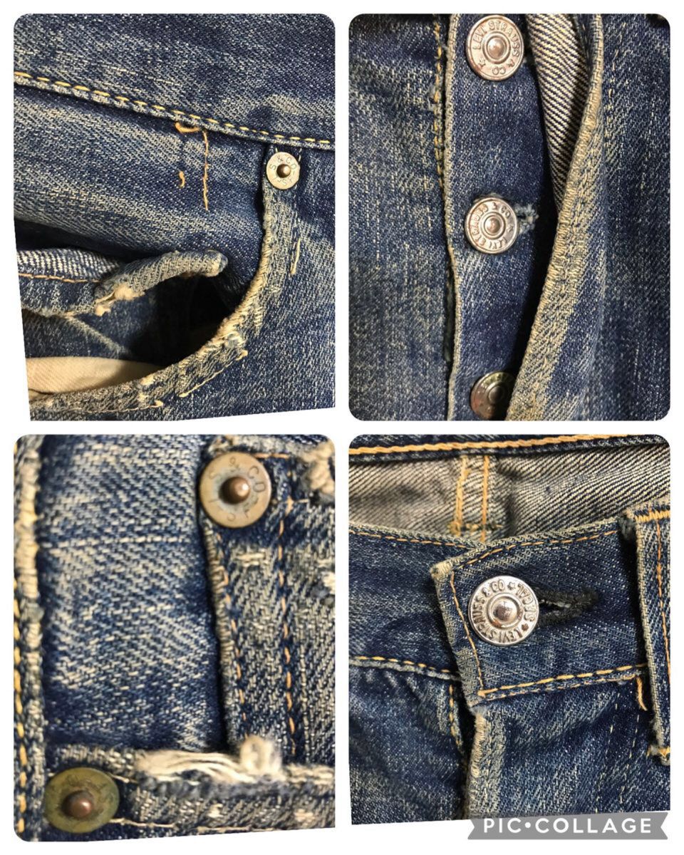 40s 50s Levi's 501XX 47モデル W34 片面 リーバイス501XX 40s 50s Levi's 501XX 47モデル W34 片面 リーバイス501XX