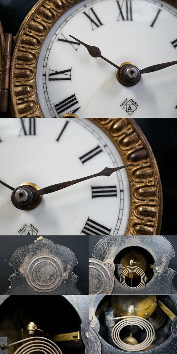  восток - :[ANSONIA CLOCK] Anne Sony a New York USA настольные часы .... часы ширина примерно 34.6. высота примерно 29. интерьер * бесплатная доставка *