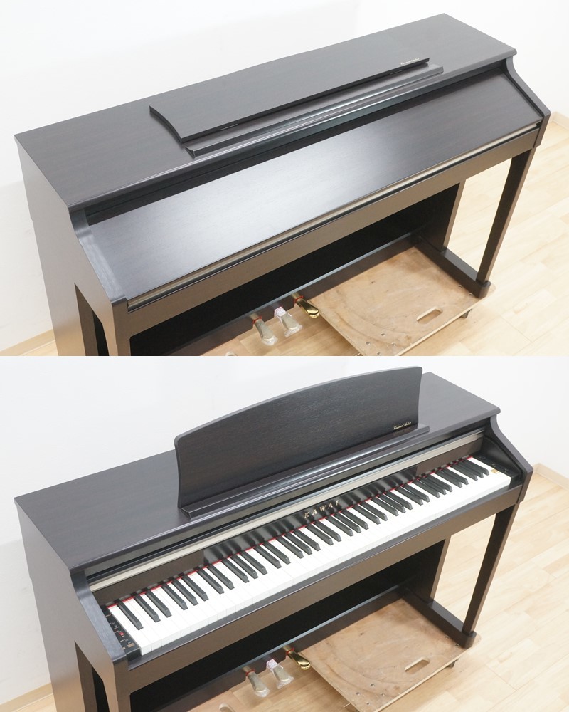 前ダ:【KAWAI/カワイ】Concert Artistシリーズ デジタルピアノ CA15R 88鍵 椅子付き 木製鍵盤 RM3グランドII 電子ピアノ アイボリータッチ_画像3