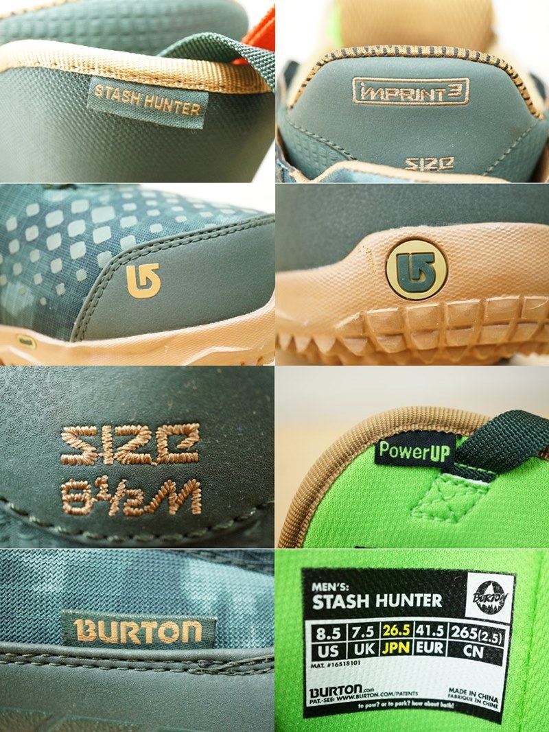 東ハ:美品【BURTON/バートン】スノーボードブーツ STASH HUNTER スタッシュハンター 26.5㎝ メンズ スノボ ★送料無料★_画像10