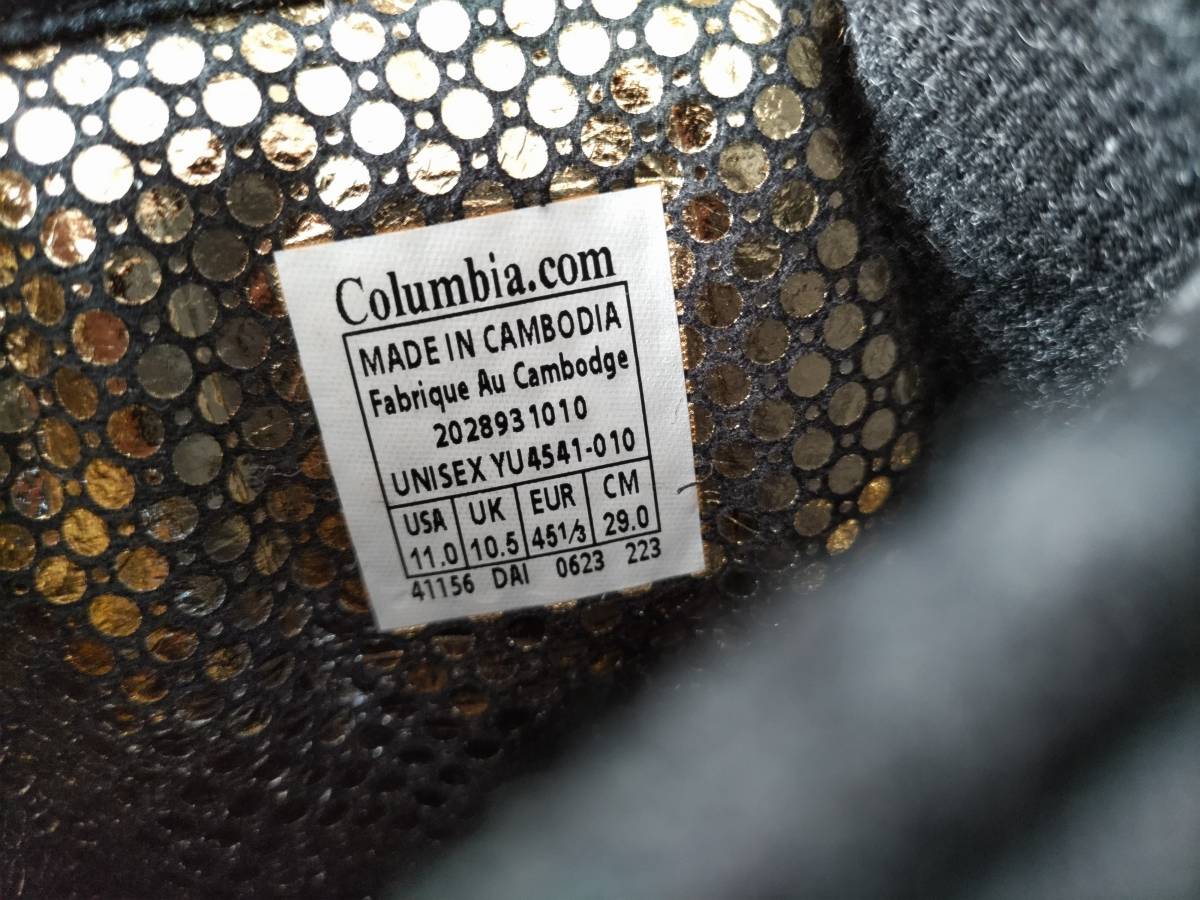 * новый товар / Columbia Colombia SAPLAND II WP OMNI-HEAT INFINITY[2023 осень-зима ]/ новейший функция. легкий winter ботинки / черный / 28.0cm*